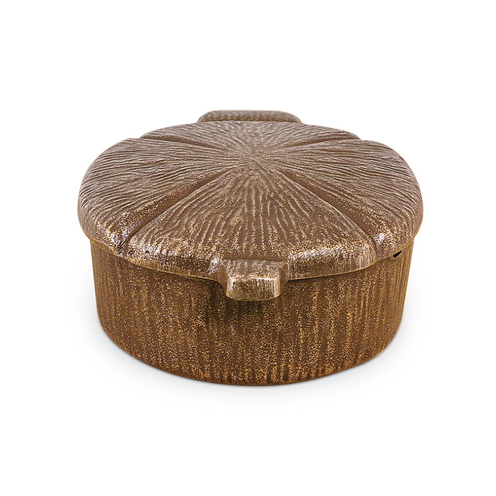 Weihwasserschale aus Bronze Weihwasserschale aus Bronze