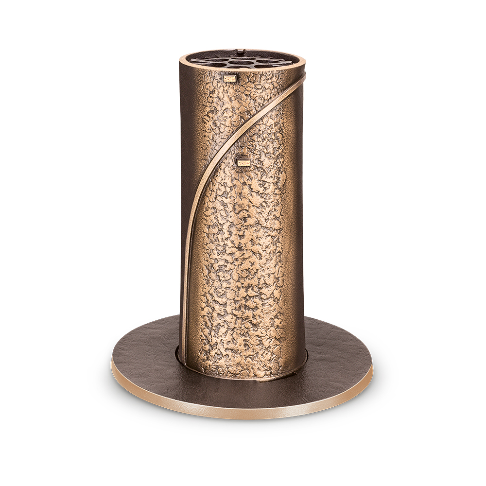 Vase Grabvase Versenkvase Bronze Für Blumensträuße jetzt die neue Bronze Versenkvase bestellen.