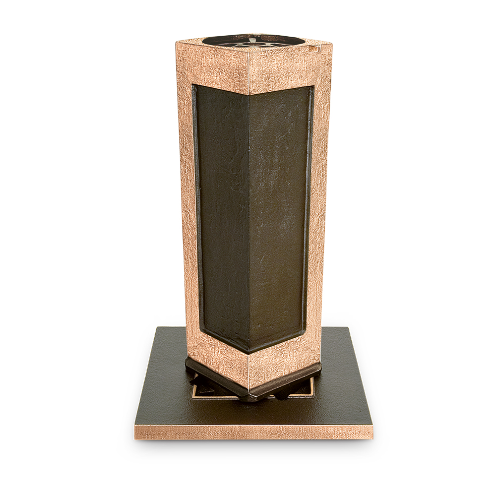 Versenkvase Grabvase Blumenvase Vase Bronze Versenkvase aus edlem Bronzeguss online kaufen.